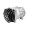 A & I Products Compressor Sanden Style (4708) w/ Clutch (2A groove 5" pulley, 12V, SD7H15 series) 7.5" x7.6" x11" A-3782613M2 - alternate 1